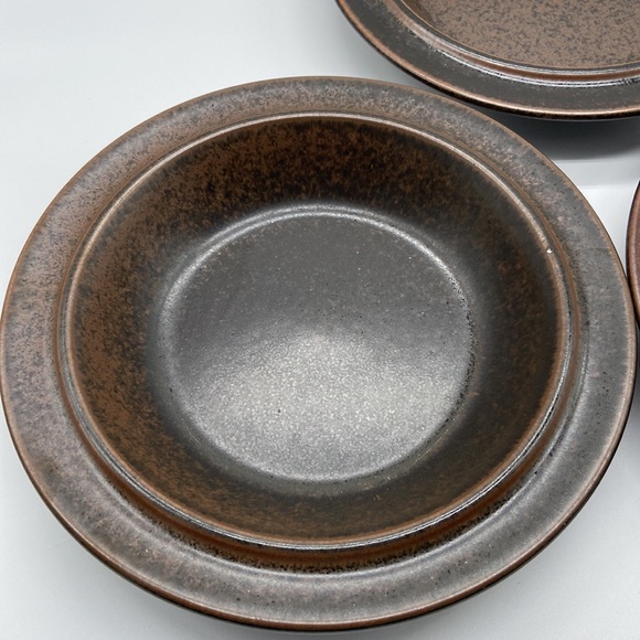 Ruska by Arabia of Finland 3 Rimmed Soup / Cereal Bowls - Picture 2 of 9